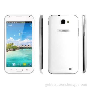 Dual-SIM/Standby Smart Phone Mobile Phone, 5.3-inch Quad-core (QHD Screen) 960 x 540, Android 4.2